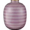 maljakko Metal Stripes 32 cm Lilac*Pip Studio Hot
