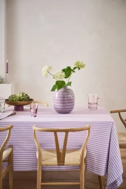 maljakko Metal Stripes 32 cm Lilac*Pip Studio Hot