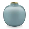 maljakko Metal 23 cm Light Blue*Pip Studio Online