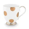 muki Dot Delight 2 kpl White-Gold*Pip Studio