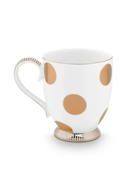 muki Dot Delight 2 kpl White-Gold*Pip Studio