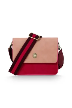 Pip Studio olkalaukku Fenna 19x6x16 cm Red