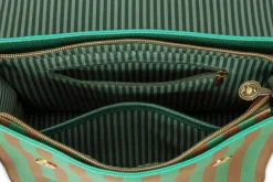 olkalaukku Fenna Medium Stripe Green 25x7x20 cm*Pip Studio Hot