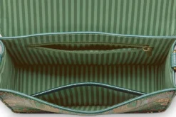 Pip Studio olkalaukku Fenna Small Jabali Green 19x6x16 cm