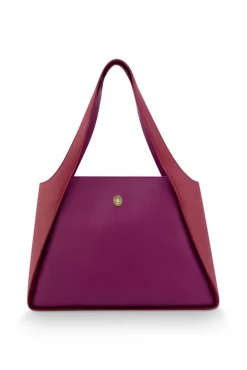 Outlet Pip Studio olkalaukku Filou Large Purple 40x15,5x28 cm