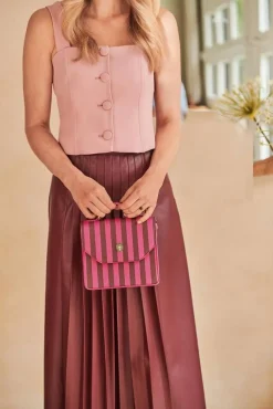 olkalaukku Frances Cross Body Bag Stripe 19x7x17,*Pip Studio Discount