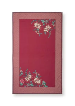 Best Pip Studio pöytäliina Flower Festival 150x250 cm Dark Pink