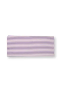 pöytäliina Stripes 160x250 cm Lilac*Pip Studio Clearance