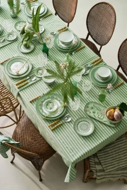 Best Pip Studio pöytäliina Stripes 160x250 cm Light Green