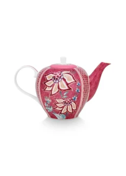 Sale Pip Studio teepannu Flower Festival 1,6 l Dark Pink