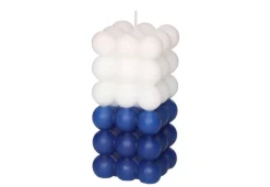 Polar kynttilät kuplakynttilä  itsenäisyyspäivä sini-valkoin*Polar kynttilu00e4t Sale