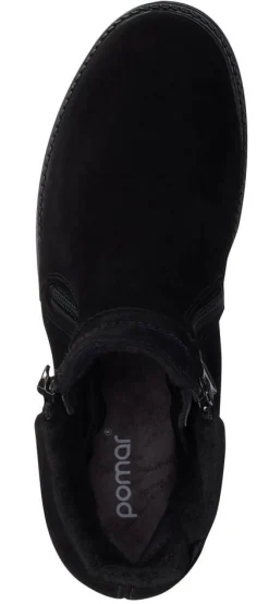 Clearance Pomar nilkkurit Tupas 110 Black Suede