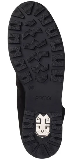 Clearance Pomar nilkkurit Tupas 110 Black Suede