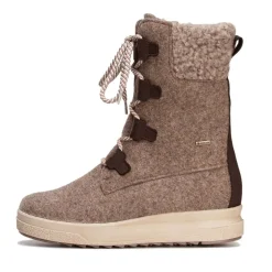 Outlet Pomar pitopohjakengät Reki 102 Sand Felt / Bark Waxy / Wool