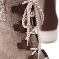 Outlet Pomar pitopohjakengät Reki 102 Sand Felt / Bark Waxy / Wool