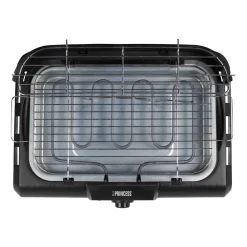 sähkögrilli jalustalla ja sivupöydillä, 2200 W*Princess Discount