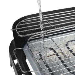 sähkögrilli jalustalla ja sivupöydillä, 2200 W*Princess Discount