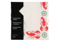Sale Rapu lautasliina 33 cm kompostoituva 20 kpl