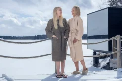 Kenno kylpytakki S/M beige*Rento New