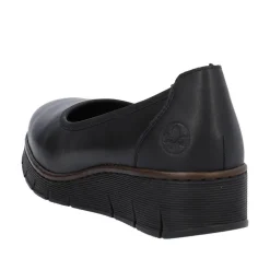 Clearance Rieker kävelykengät 53755-00 00 Schwarz / Schwarz