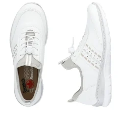 Online Rieker kävelykengät L3259-80 80 Weiss / Rose / Silver /Perlcloud