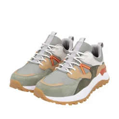 New Rieker R-Evolution sneakerit U1301-52 52 Pistschio/san/pistachio/liane/crema/pumpkin