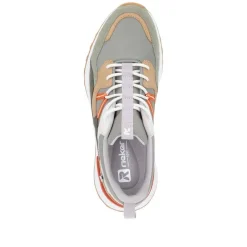 New Rieker R-Evolution sneakerit U1301-52 52 Pistschio/san/pistachio/liane/crema/pumpkin