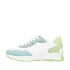Sale Rieker R-Evolution sneakerit W1308-81 Lagune 81 Lagune/Weiss/bleu/lightmint/limette