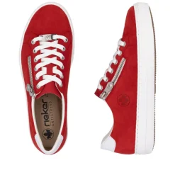 Best Rieker tennarit L59L1-33 Scarlet Weiss Flamme 33 Scarlet/weiss/flamme