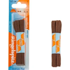 Sale Ringpoint kengännauhat litteä 60cm Ruskea