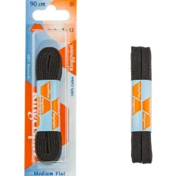 litteä nauha 90cm Musta*Ringpoint Best