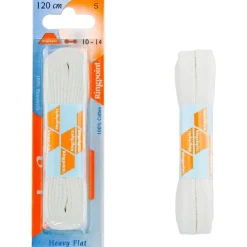 Sale Ringpoint litteä nauha 120cm Valkoinen