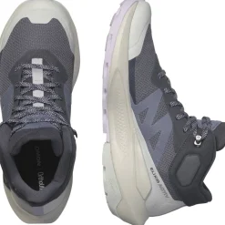 New Salomon vaelluskengät Elixir Activ Mid GTX W India Ink/Glacier Gray/Orchid Petal