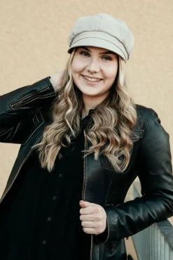 Clearance Salon hattu Mia Linen Pastel