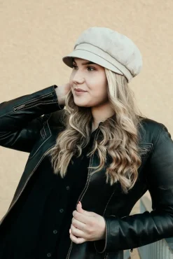 Clearance Salon hattu Mia Linen Pastel