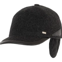 Outlet Salon lakkitehdas lippis Pax 1 Gen Wool Anthracite MUSTA