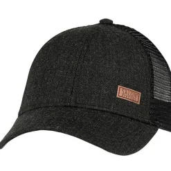 New Salon lakkitehdas Lippis Trucker Cap Black / musta
