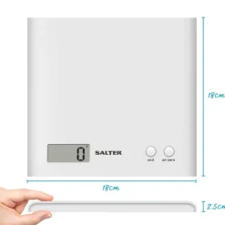Best Salter keittiövaaka valkoinen 3 kg