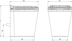 pisuaari Pee 1020*Separett Online