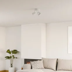 kattospotti Sierra O 3-os valkoinen*Sessak Discount