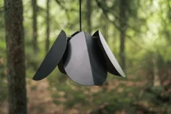 Lehmus design-riippuvalaisin mattamusta*Sessak