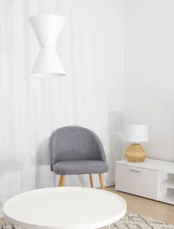 Länsi designriippuvalaisin valkoinen*Sessak