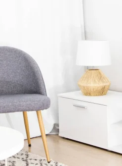 Best Sessak pöytävalaisin Addie luonnonvaalea / valkoinen