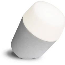 pöytävalaisin Louhi betoninvärinen / valkoinen*Sessak