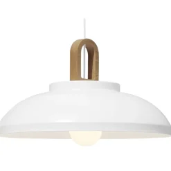 Outlet Sessak riippuvalaisin Leone 50 mattavalkoinen/puu