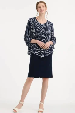 Sale Shenina mekko MIDIO 513 4 Tummansininen