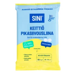 Discount Sini pikasiivousliina keittiö 28x18 cm 30 kpl sitruuna