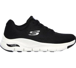 Clearance Skechers citylenkkarit Arch fit BKW Black white