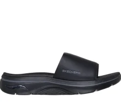 Online Skechers sandaalit BBK Go Walk Arch fit 2.0 Sandal BBK Black