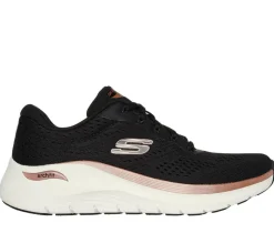 Skechers sneakerit BKRG Arch Fit 2.0 - Glow The Distance BKRG Black Rosegold